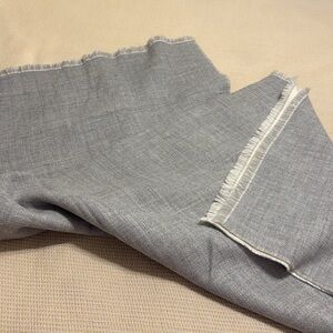 UNIQLO Blanket scarf two-way stole & poncho gray and white